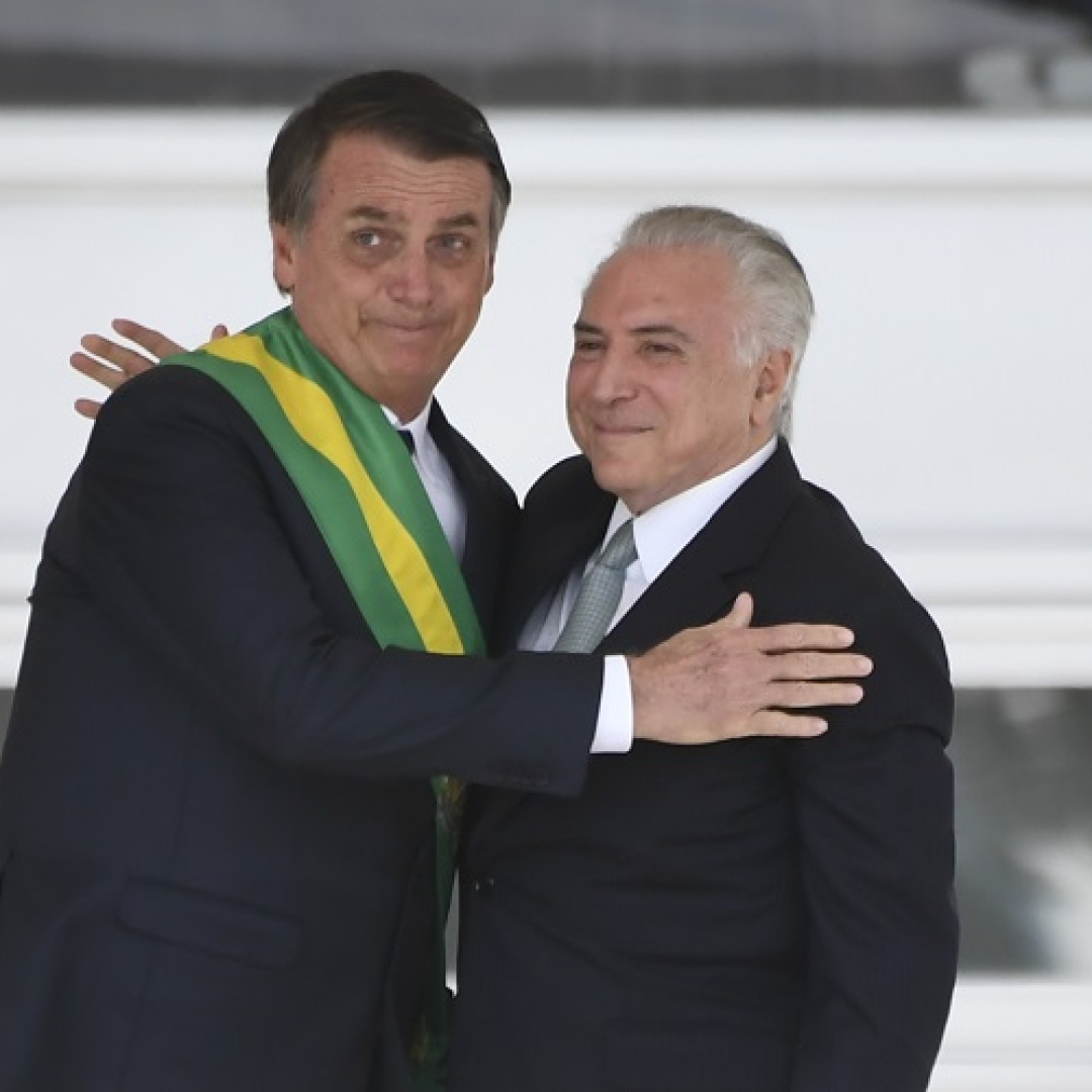 Ex-presidente Temer nega possibilidade de ser vice de Bolsonaro em 2026