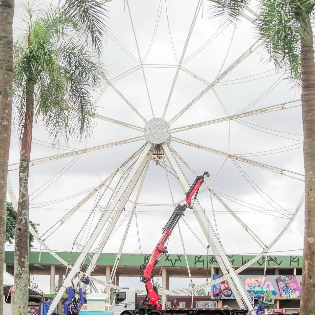 Roda-gigante e show de Lulu Santos na Maringá Encantada 2024