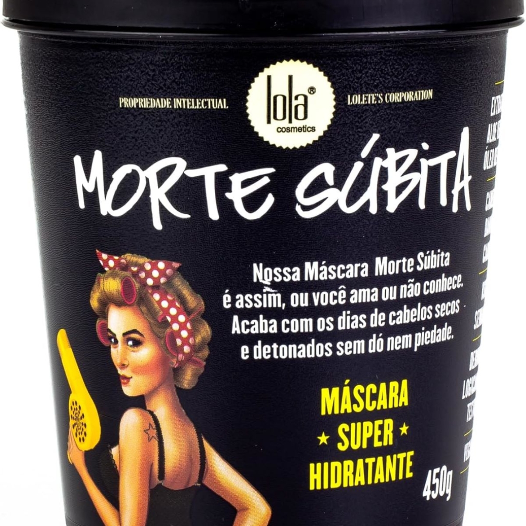 Máscara de Hidratação Morte Súbita da Lola Cosmetics é sucesso na Amazon