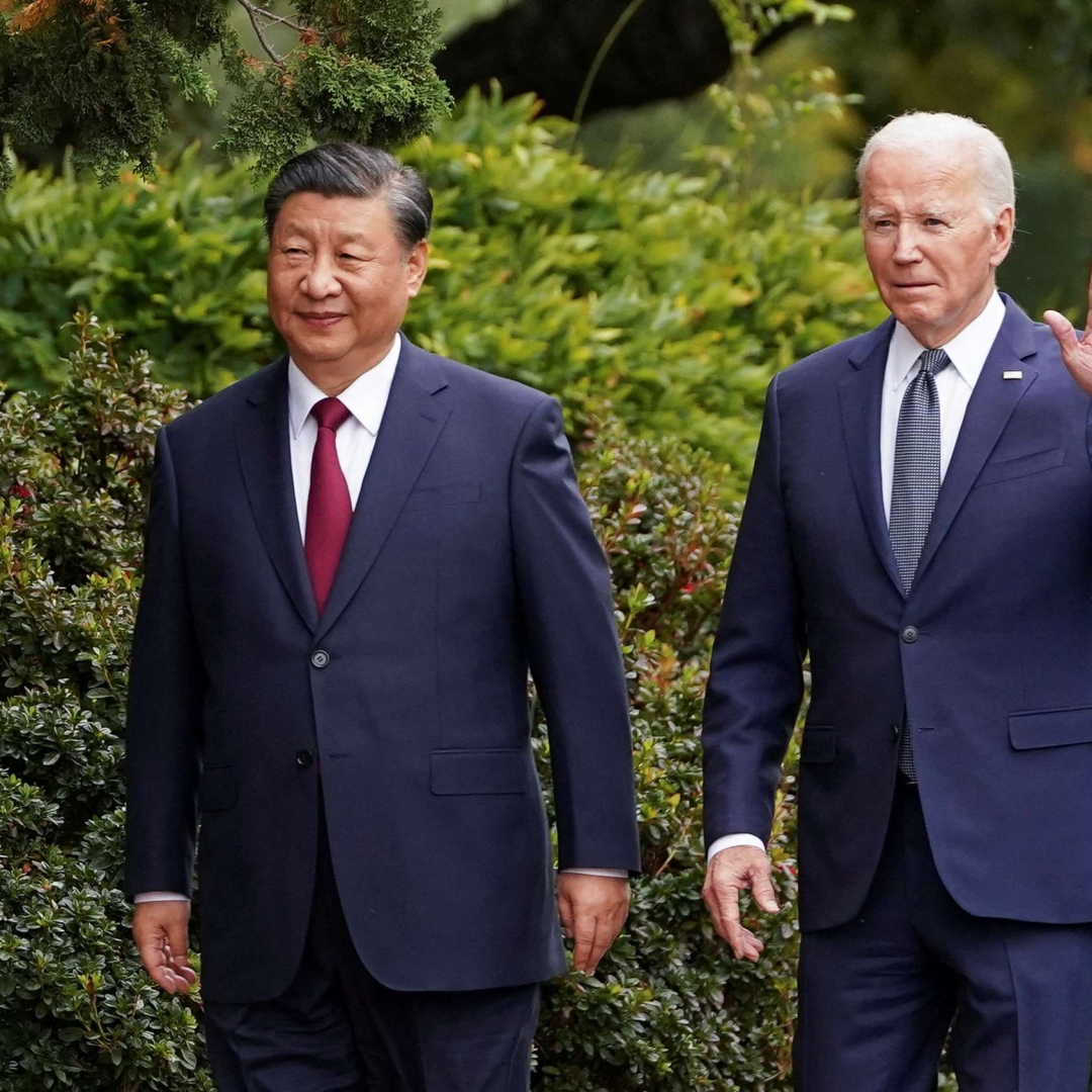 Biden encontra presidente chinês para conversar sobre questões de preocupação