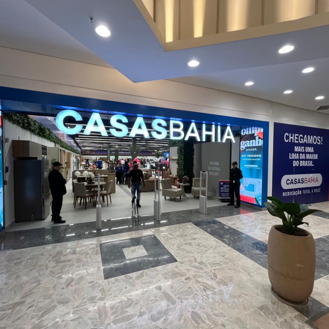 Ações da Casas Bahia caem 65% em 2024