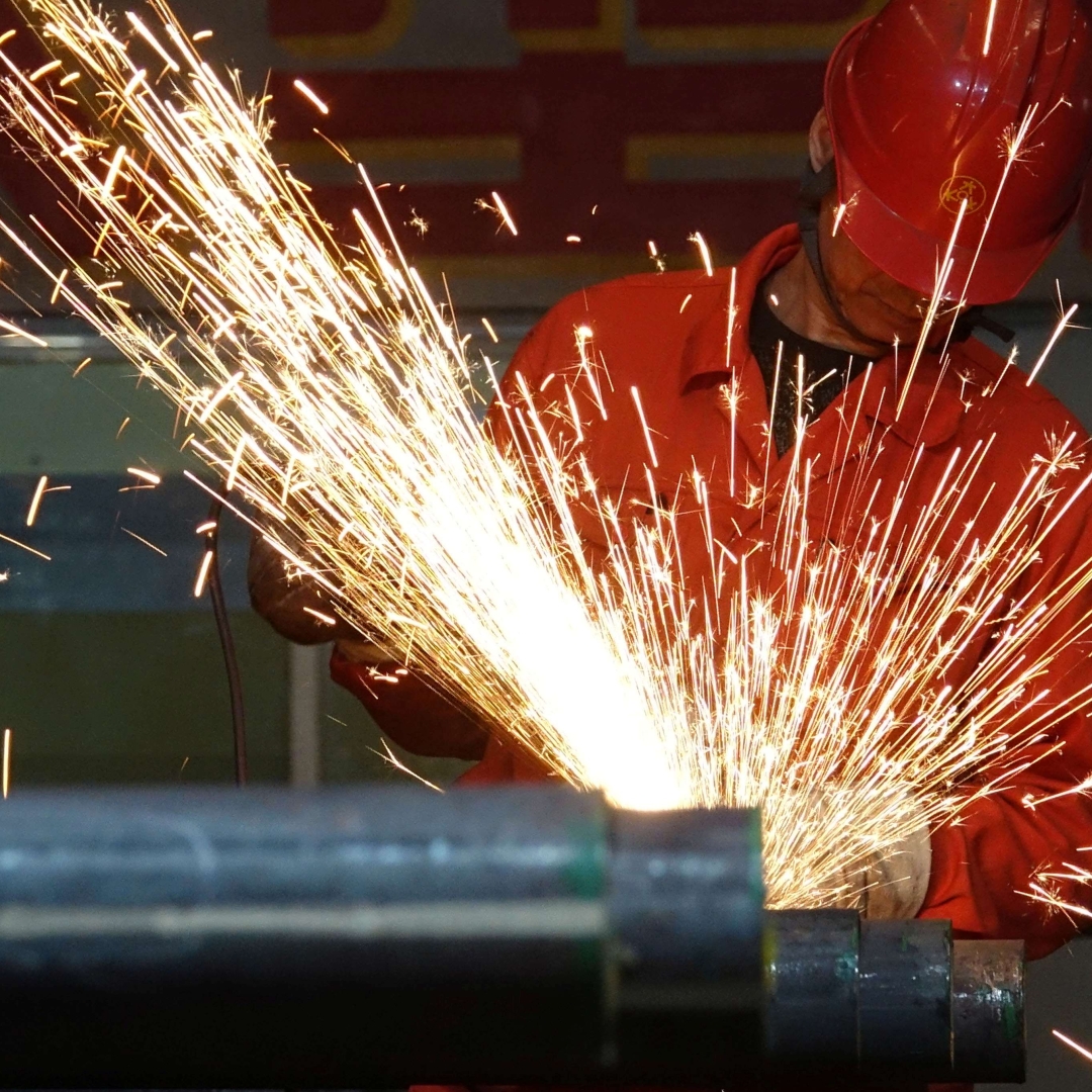 Produção industrial da China cresce 5,3% em outubro