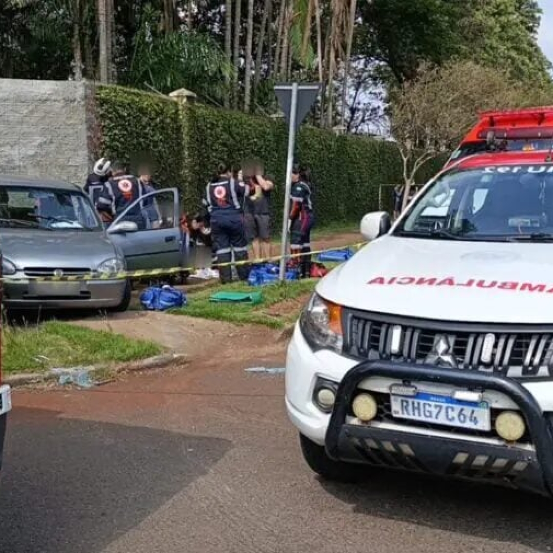 Acidente em Maringá deixa uma pessoa morta e quatro feridas