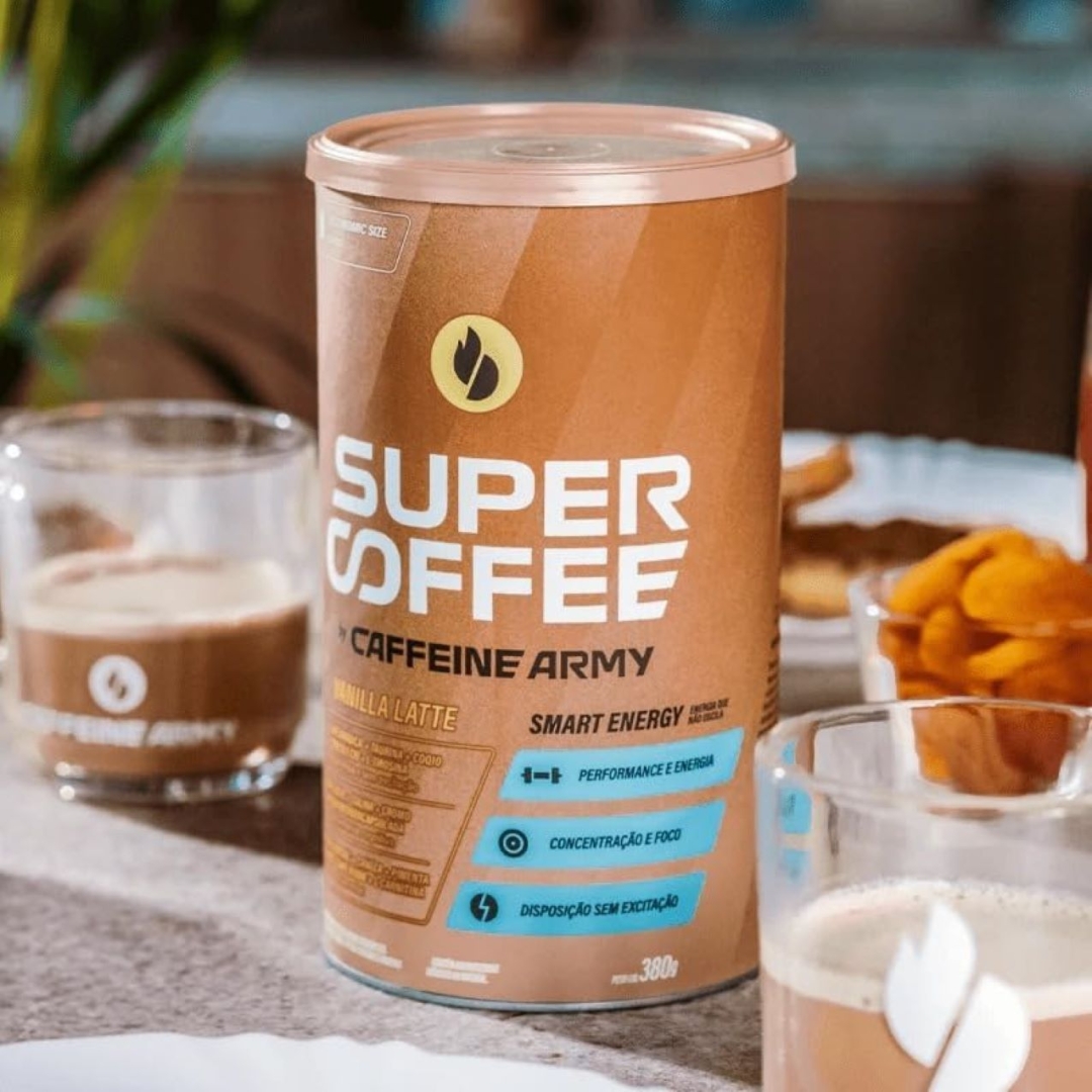 Supercoffee é usado como pré-treino e para melhorar concentração