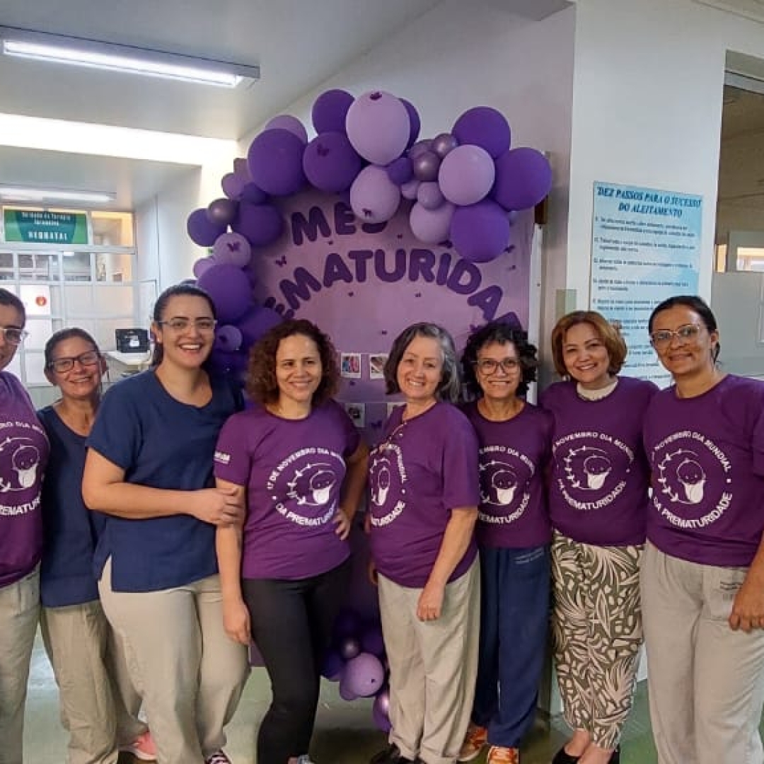 Novembro Roxo destaca cuidado humanizado no tratamento de prematuros