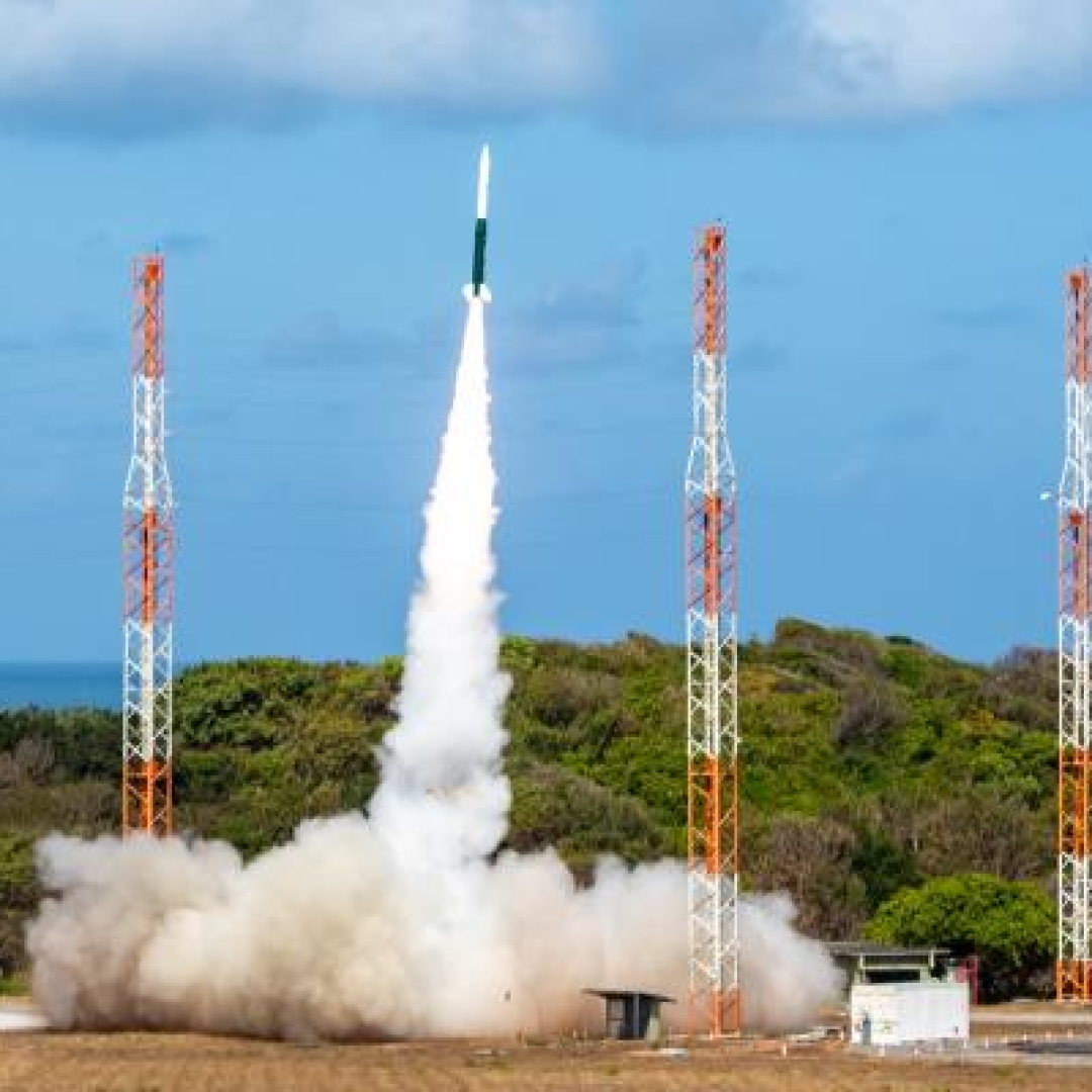 Foguete VS-30 é lançado com sucesso pela FAB no Rio Grande do Norte