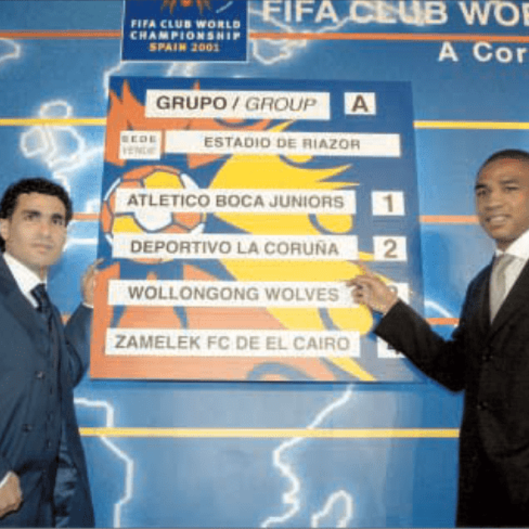 Mundial de Clubes de 2001 cancelado pela Fifa