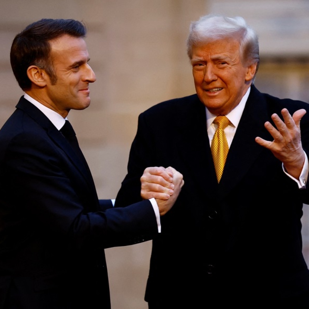 Macron recebe Trump e Zelensky em Paris