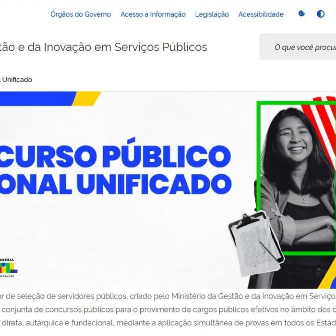 Notas preliminares do Concurso Público Nacional Unificado são divulgadas