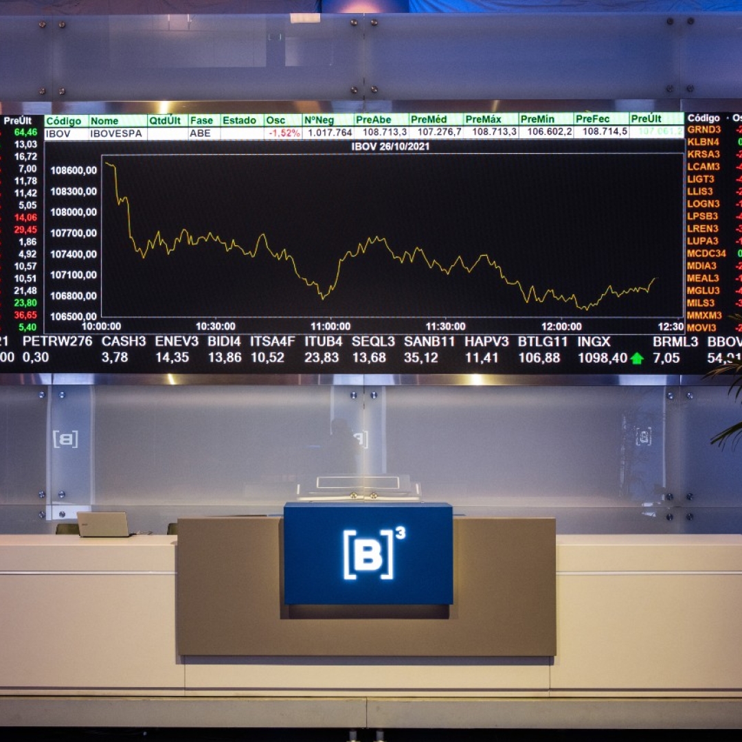 Ibovespa Futuro opera com alta enquanto investidores acompanham estado de saúde de Lula