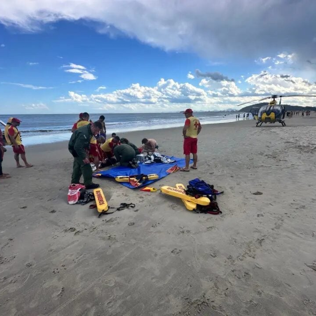 Homem morre em afogamento na Praia Mansa