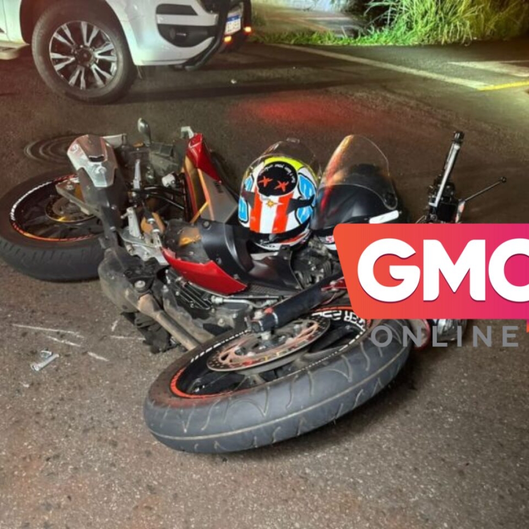 Grave acidente de moto em Maringá deixa adolescente intubado