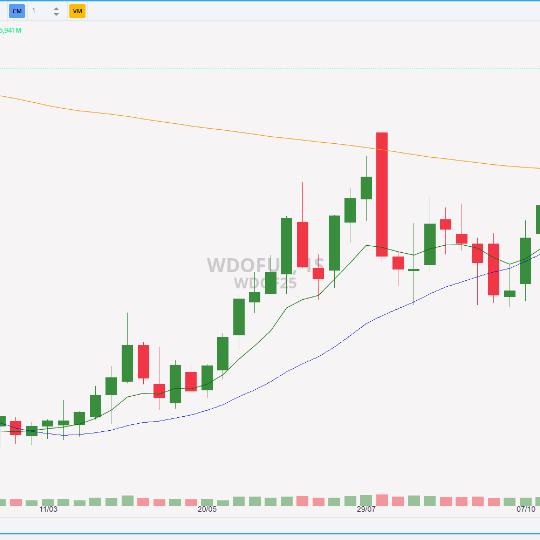 Contrato futuro do dólar fecha em queda