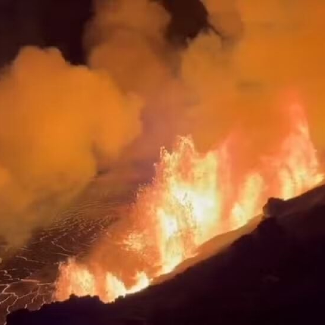 Vulcão Kilauea entra em erupção no Havaí