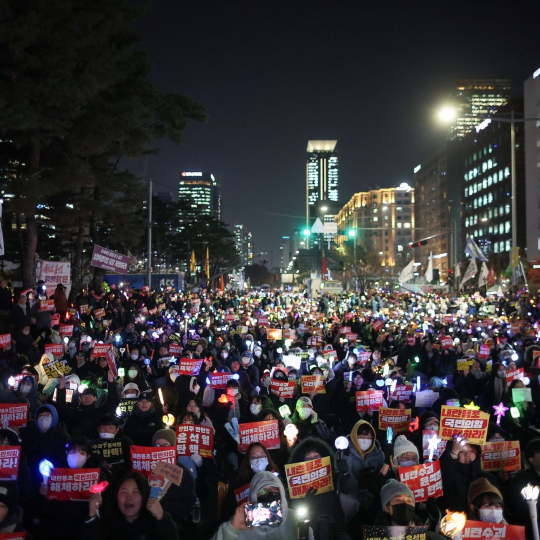 Partido de oposição promete destituir presidente interino na Coreia do Sul