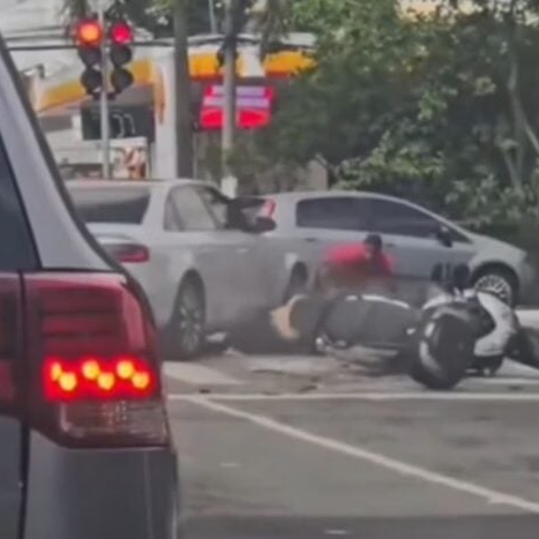 Motorista impede roubo de moto em SP