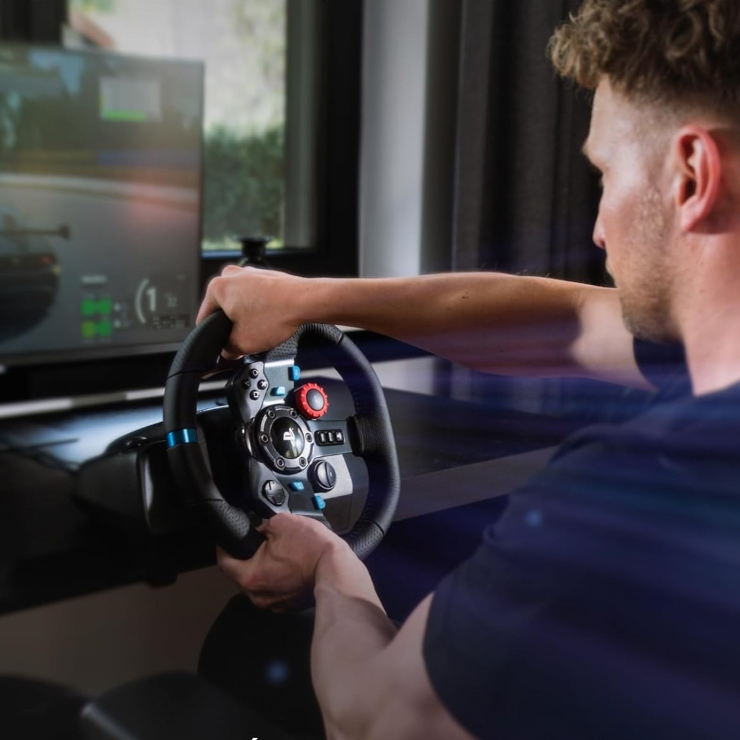 Volante Logitech G29 Driving Force traz realismo às corridas virtuais