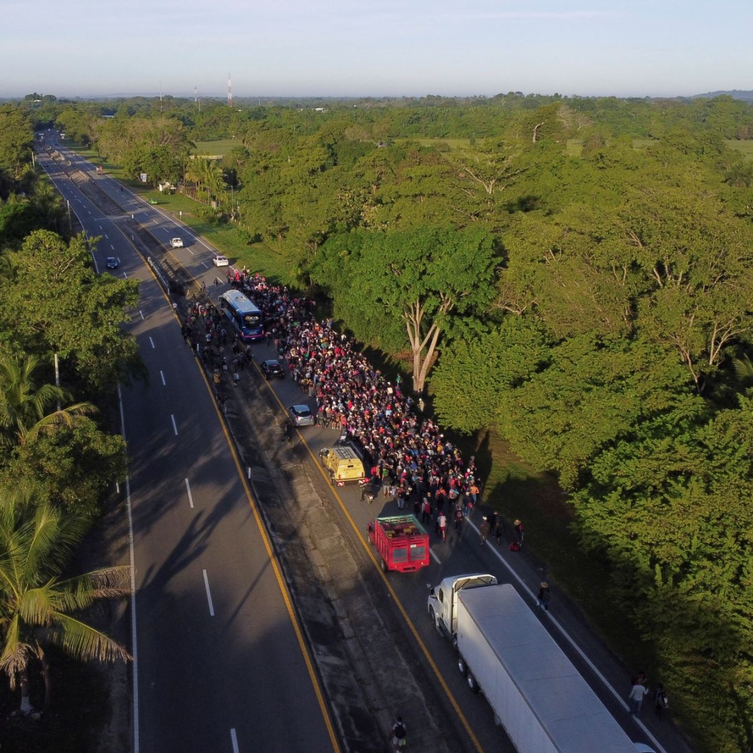 Forças de segurança mexicanas prendem 475 mil imigrantes ilegais desde outubro