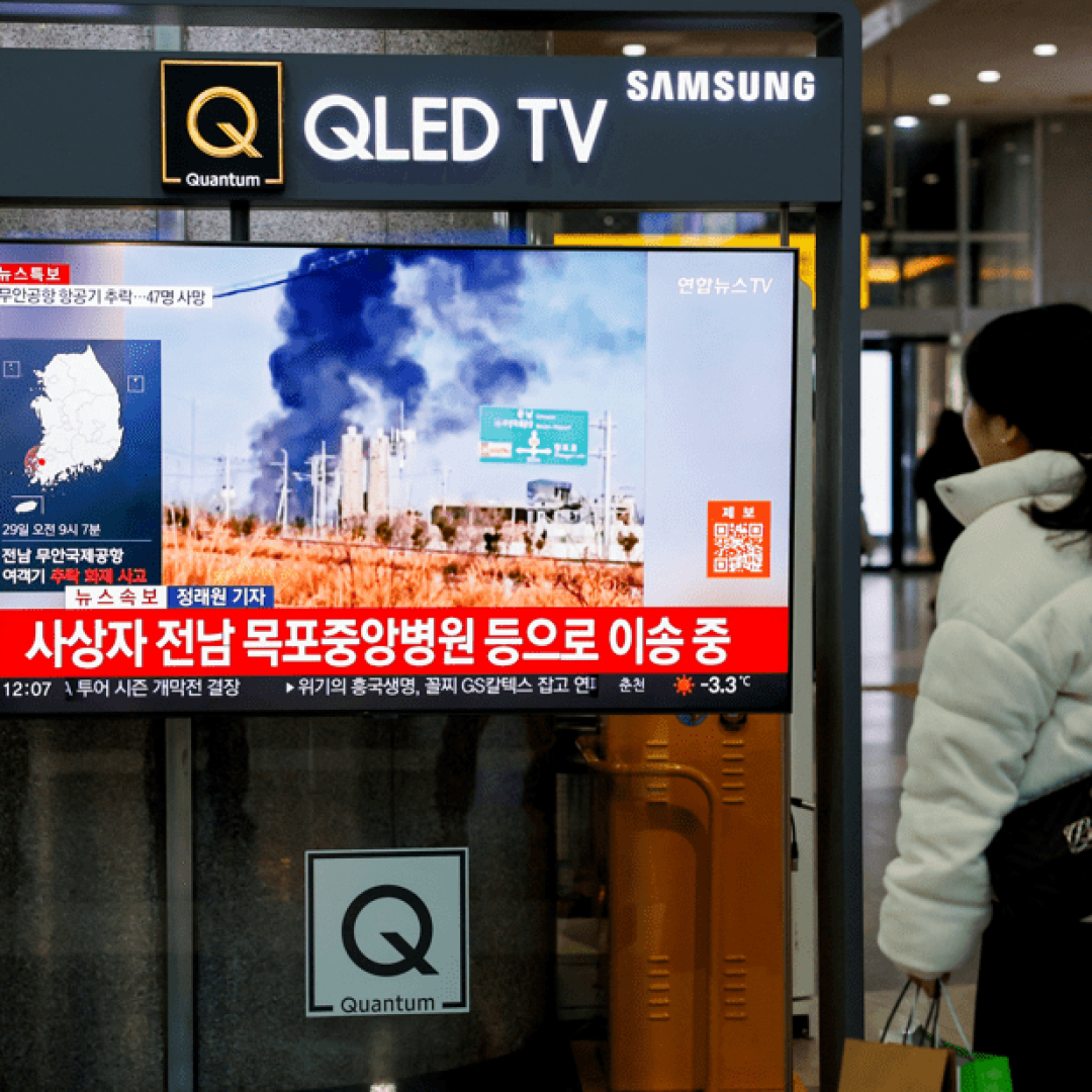 Presidente Interino da Coreia do Sul Visita Local do Desastre Aéreo Mais Mortal do País