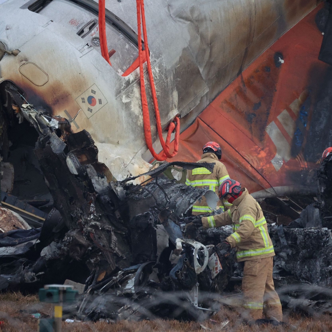 Acidente Aéreo em Seul - 179 Mortos