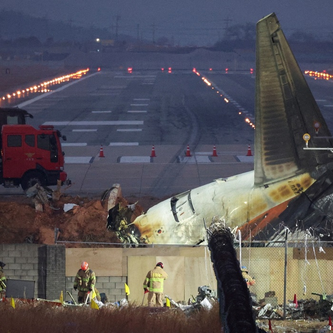 Coreia do Sul planeja inspecionar aeronaves após acidente aéreo