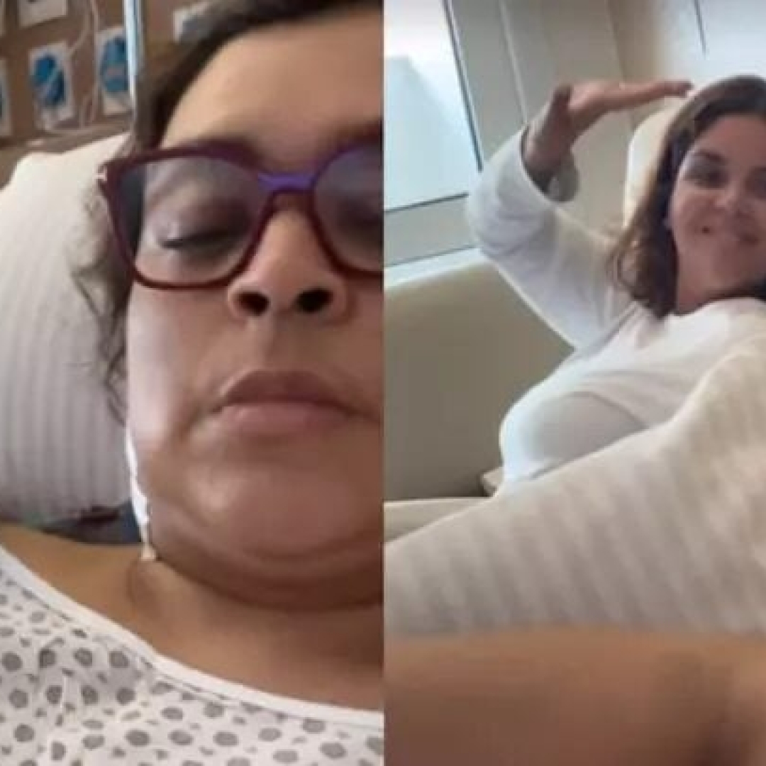 Preta Gil publica vídeo ao lado de amiga no hospital