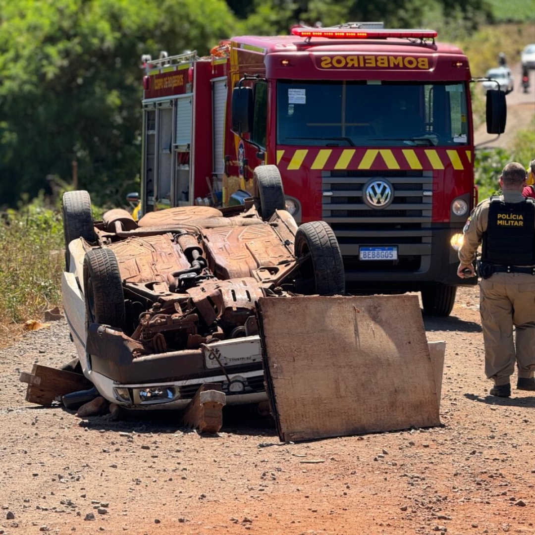 Homem morre em acidente de carro em Sarandi