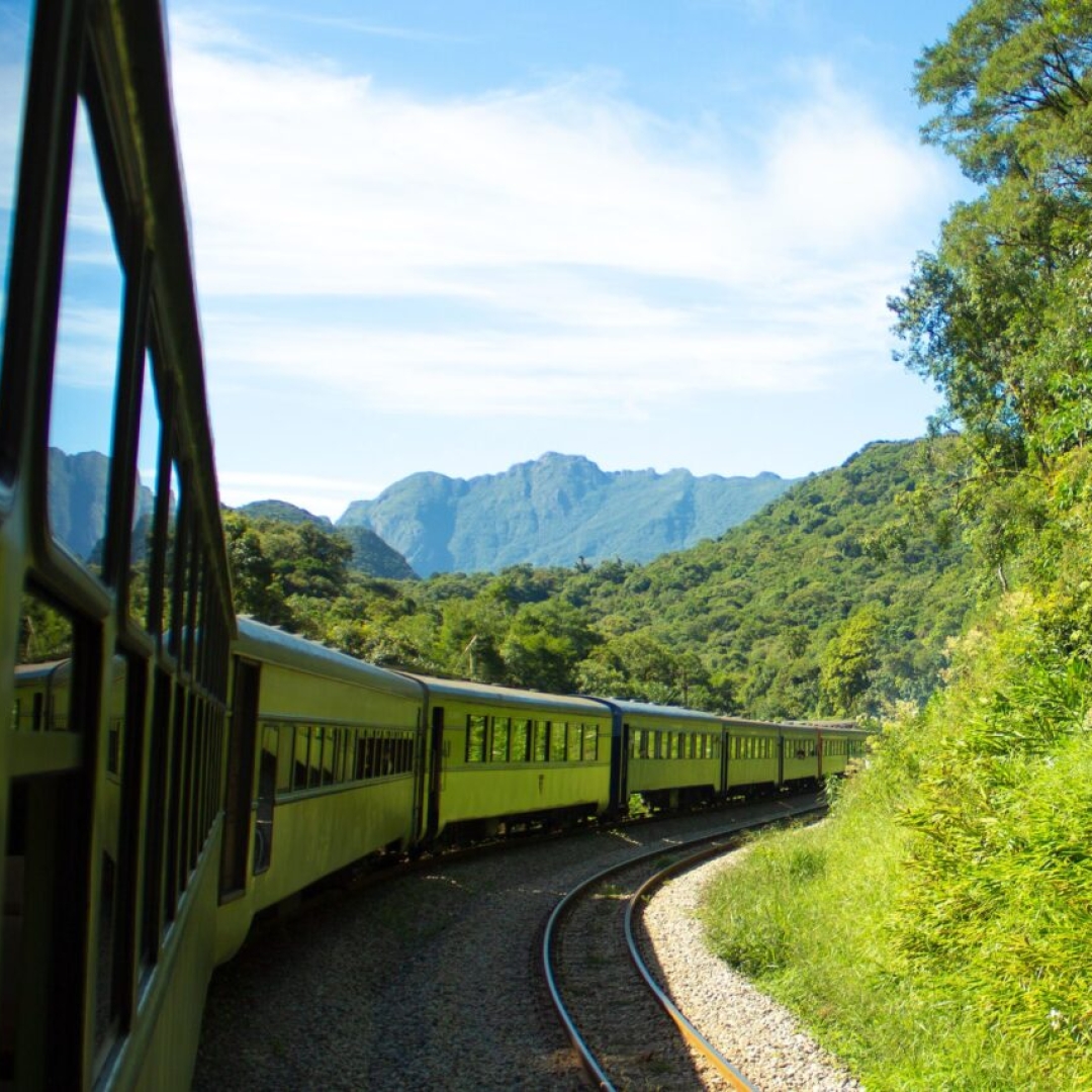 Passeio de trem no Paraná é um dos melhores do mundo