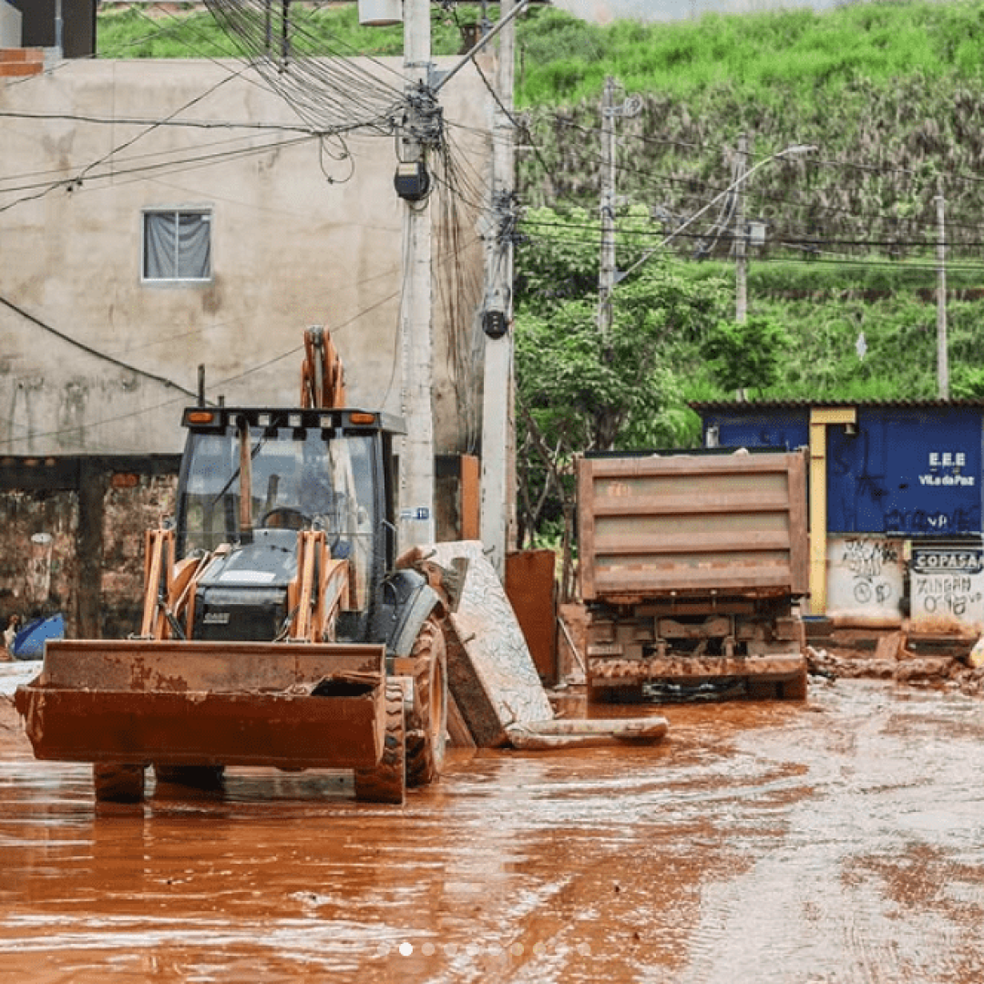 Chuvas em Minas Gerais deixam 63 municípios em situação de emergência