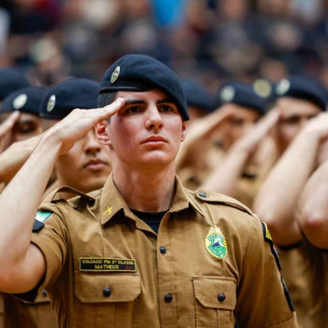 Concurso Público no Paraná para Polícia Militar e Corpo de Bombeiros