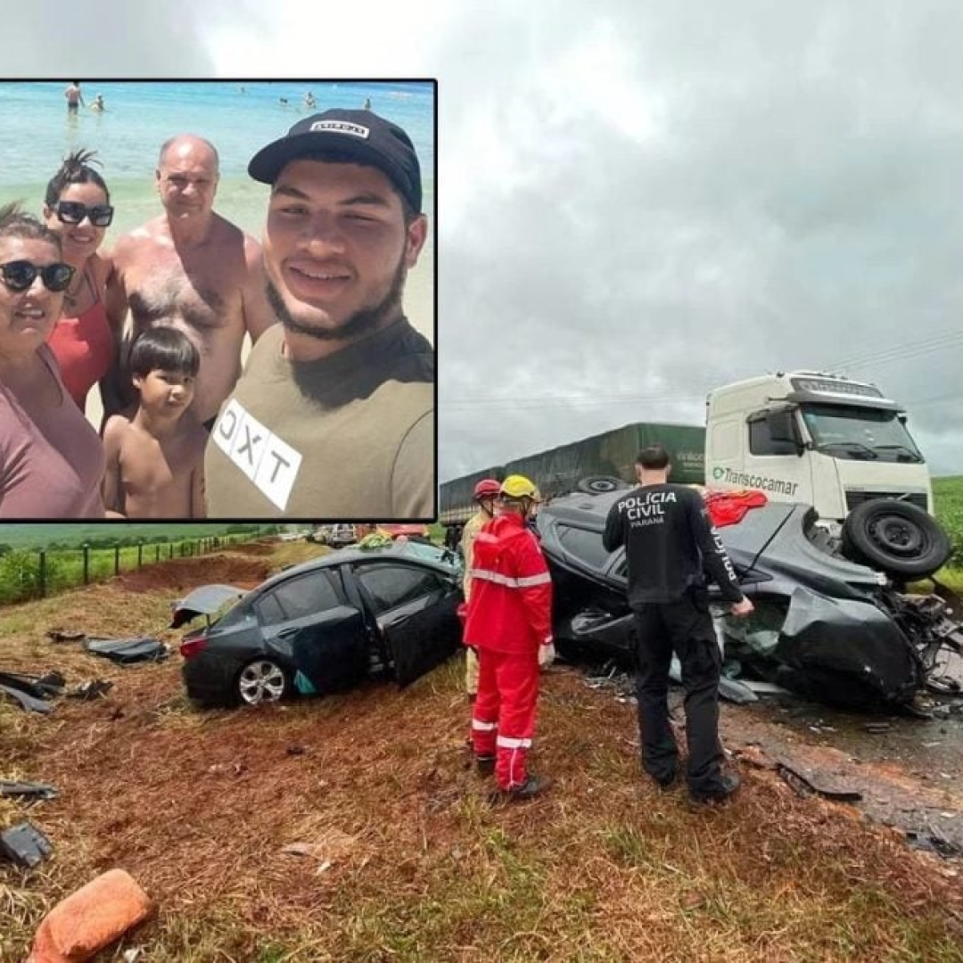 Família goiana morre em acidente no Paraná