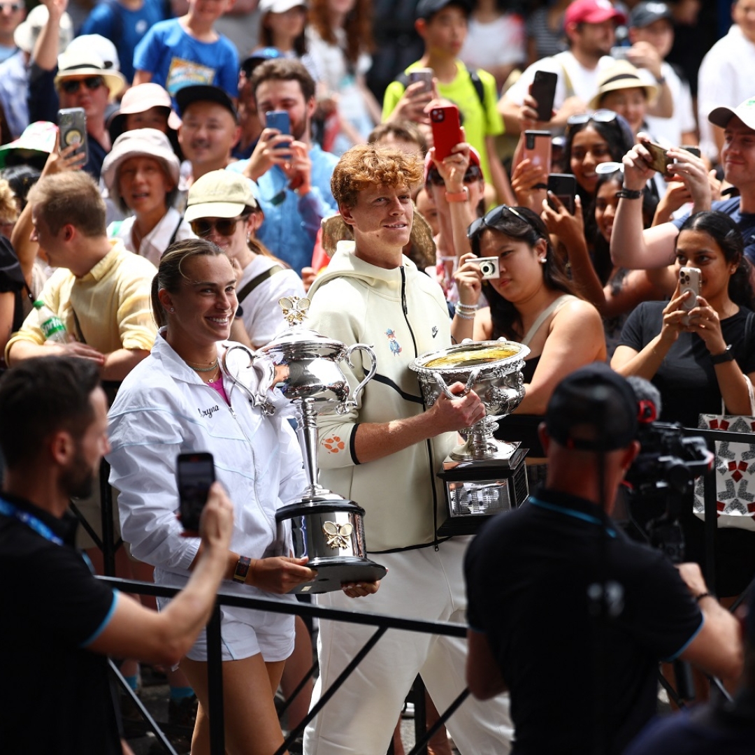 Premiação do Australian Open 2025