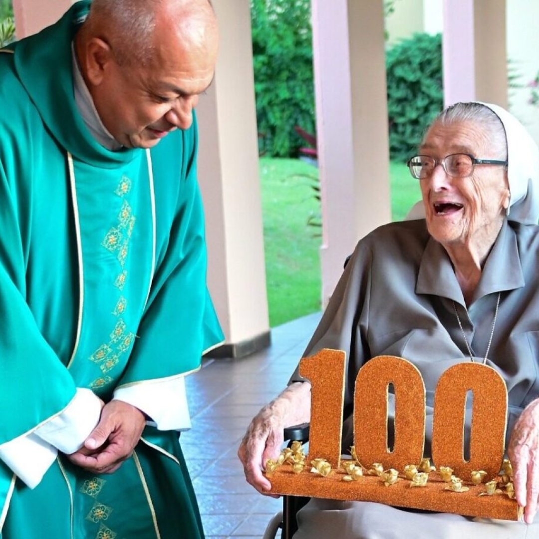 Irmã Maria Johannita completa 100 anos em Maringá