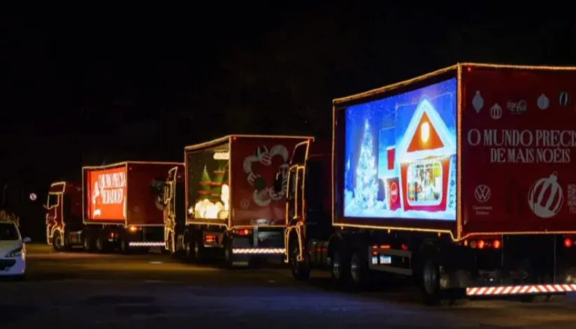 Caravana Iluminada Coca-Cola anuncia roteiro para 2024