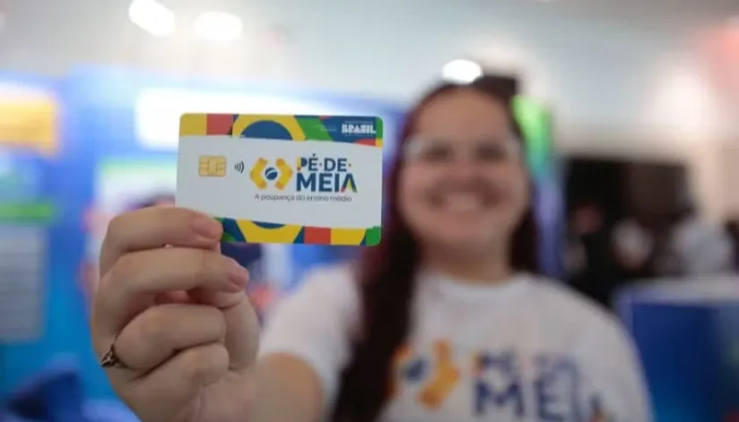 Benefício Pé-de-Meia começa a ser pago nesta segunda-feira