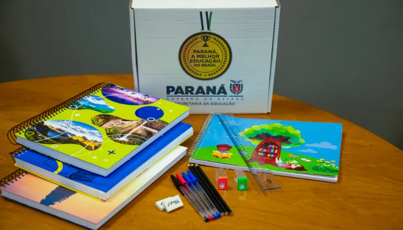 Governo do Paraná distribuirá kits escolares em 2025