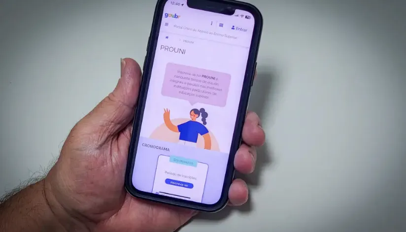 Inscrições para o Prouni estão abertas